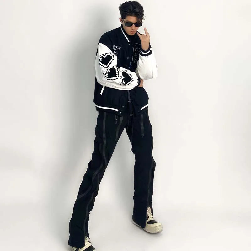 MIRACLE KILL Baseball Jacket Fall And Winter Unisex-12