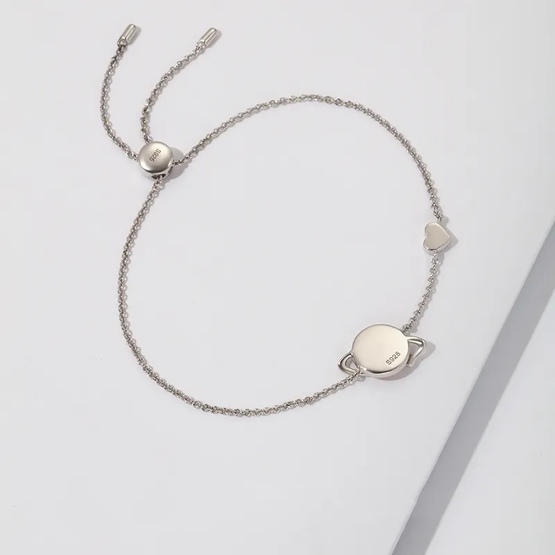 FANCI S925 Silver Bracelets Women's-3