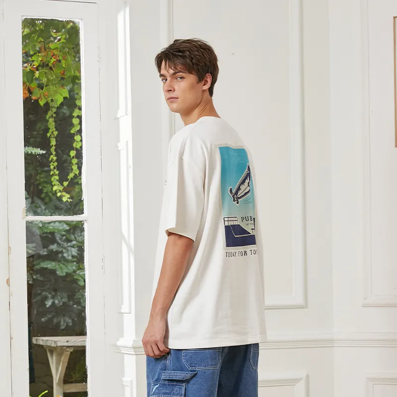 PUBLISH T-Shirts Unisex White-4