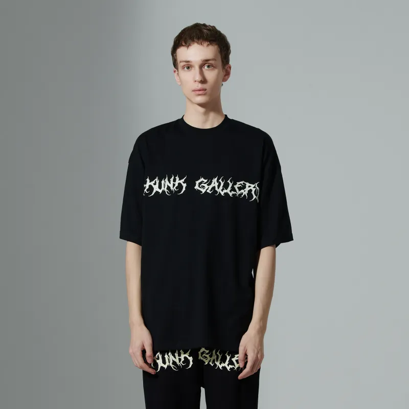SKUNK GALLERY Short Sleeved T Shirts Unisex Black-4