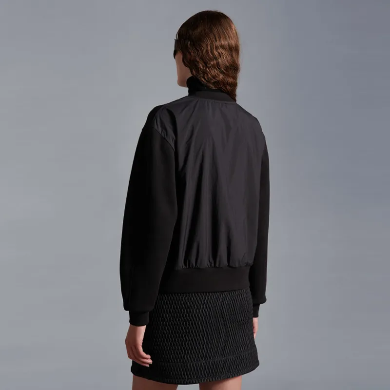 Moncler Sweatshirts Women's Star Diamond Black-3