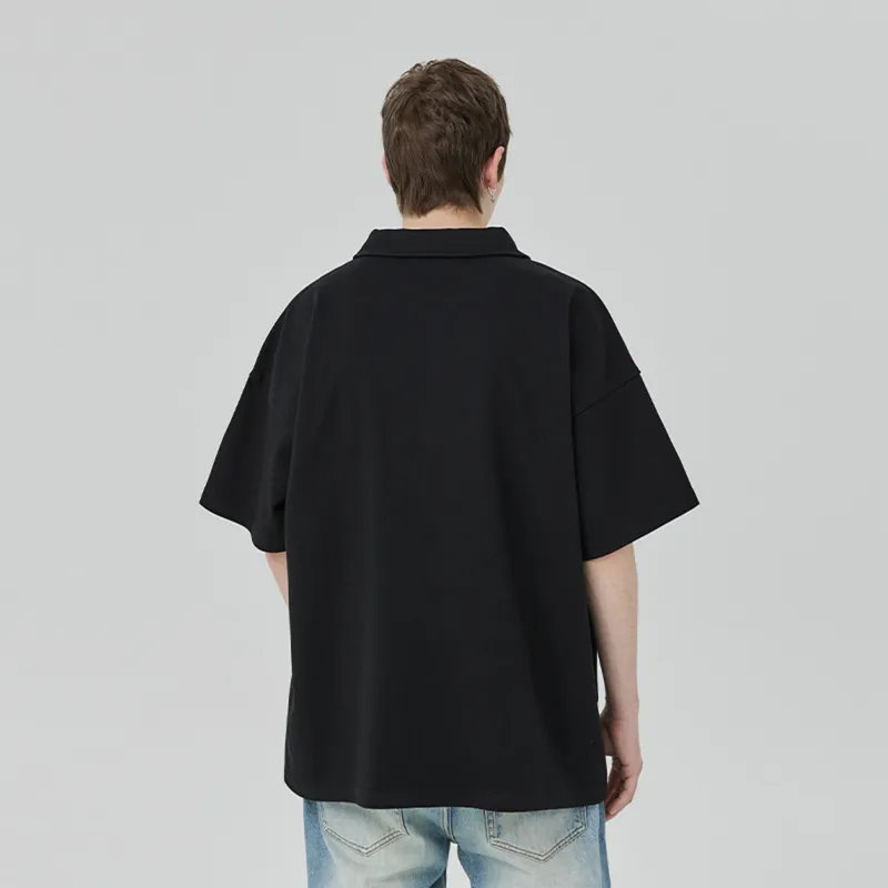 CLIMAX VISION Polo Shirts Unisex Black-4