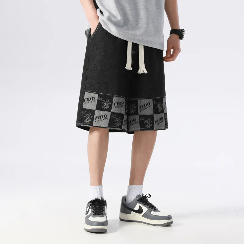 FIDO DIDO Denim Shorts Unisex-2