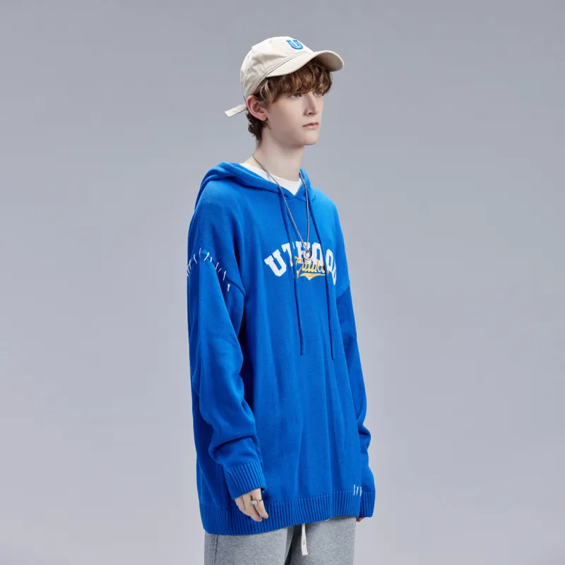Guuka Sweaters Men Colorful Blue-4