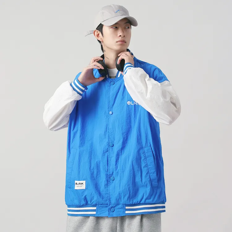 OLRIK SS22 Thin Baseball Jacket Summer Unisex-4