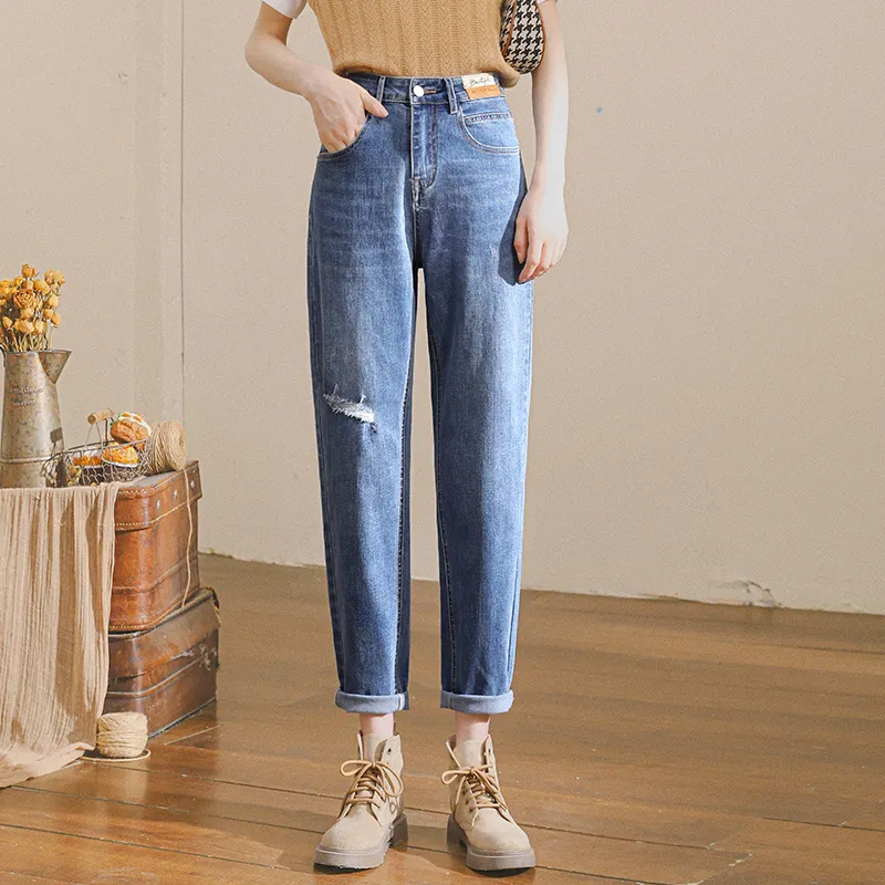 MITUAN Jeans Women's Blue-2