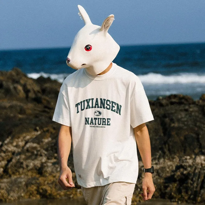 Rabbit House Summer T Shirt Men's-9