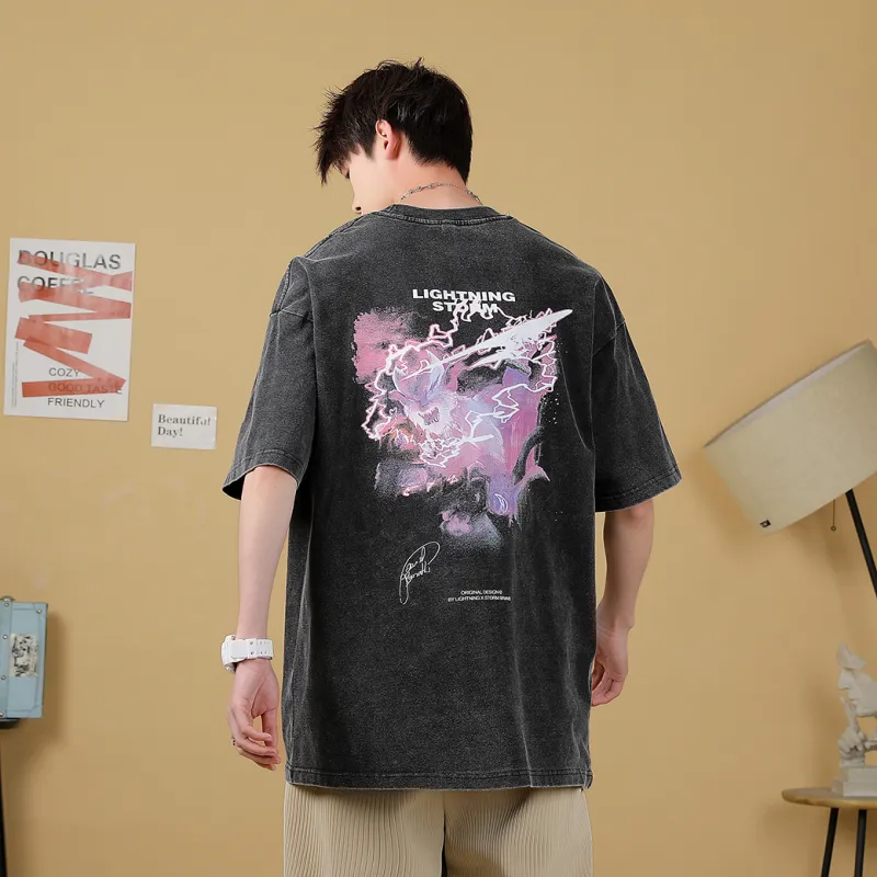 Lightning X Storm T Shirts Unisex-4