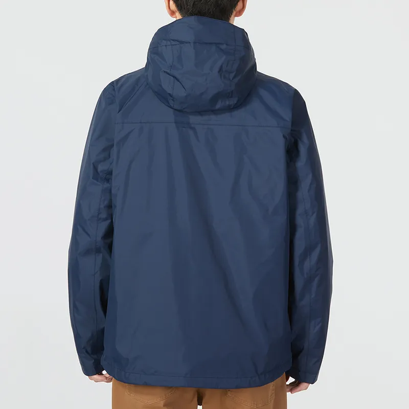 Columbia Waterproof And Windproof Windbreaker Jacket Men's Navy Blue-4