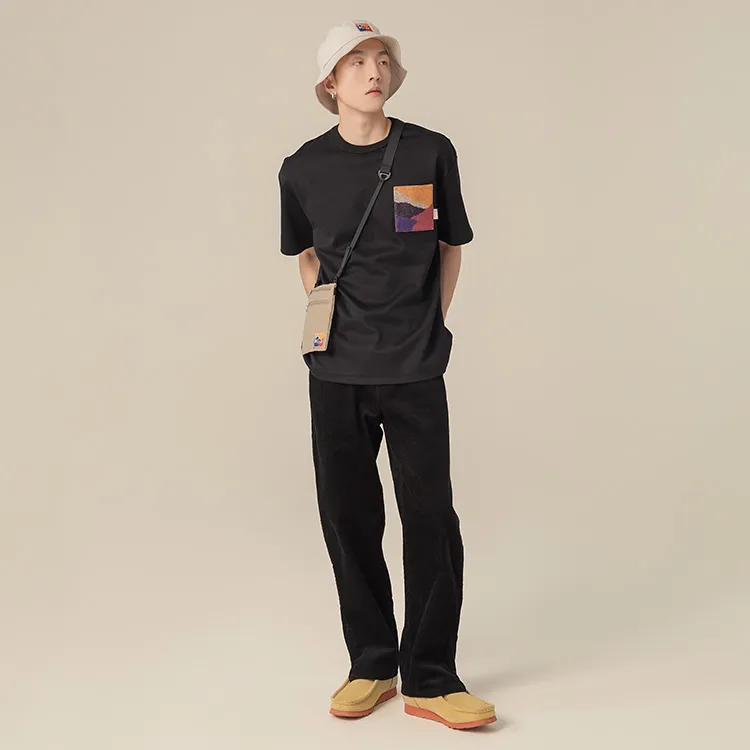Penfield Casual Pants Unisex Black-2