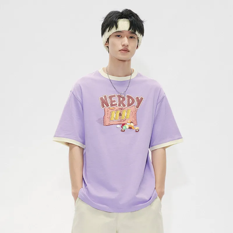 Nerdy T Shirts Unisex Purple-4