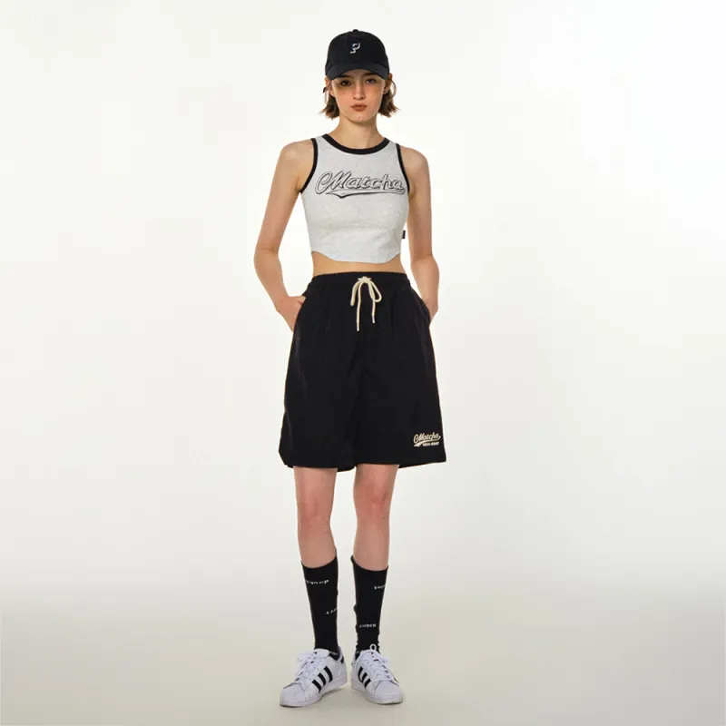 MATCHA STORY Goat Casual Shorts Unisex Black-2