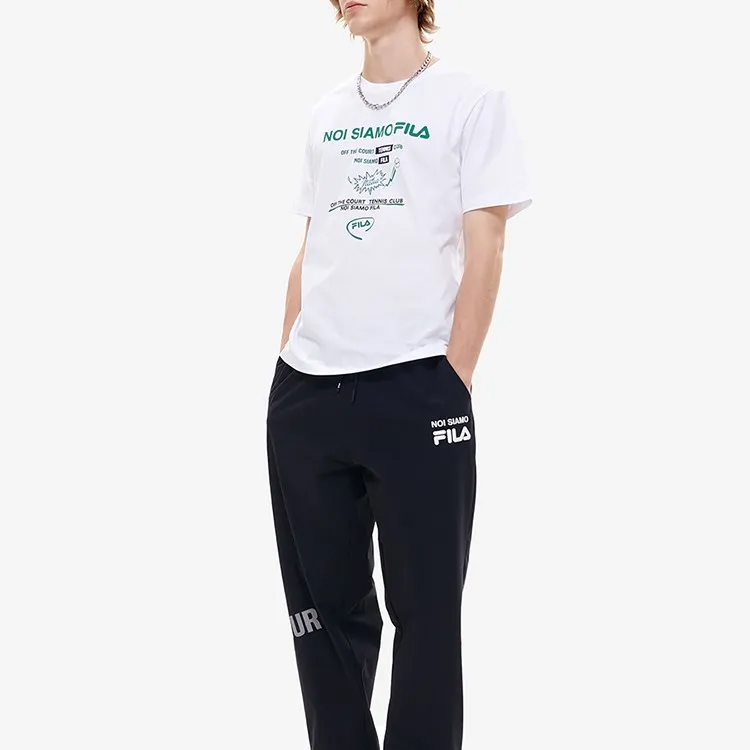 FILA FUSION T Shirt Men's Standard White-5