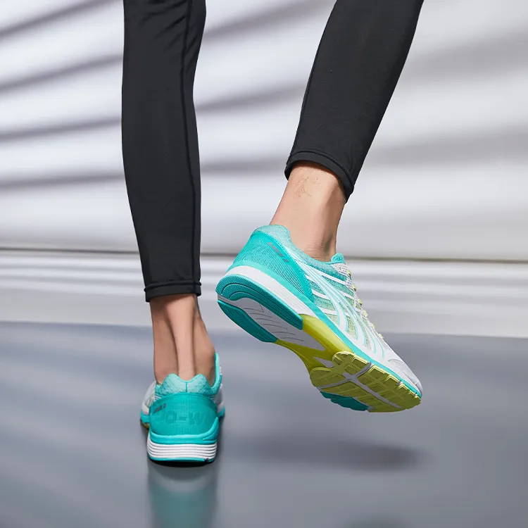 DO WIN Warlord Ii Cushioning, Slip Resistant, And Abrasion Resistant Low Top Running Shoes Unisex White Green-8