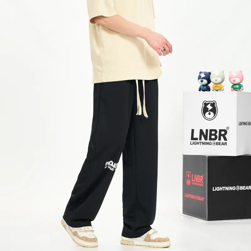 LIGHTNING BEAR Casual Pants Unisex-3