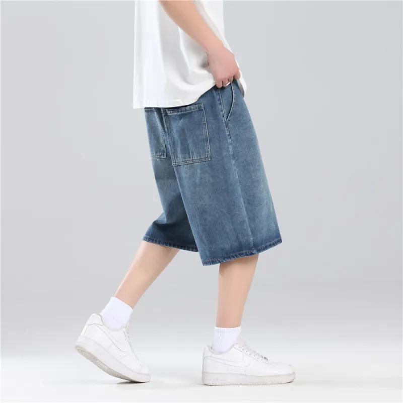 Gwola Denim Shorts Unisex-10