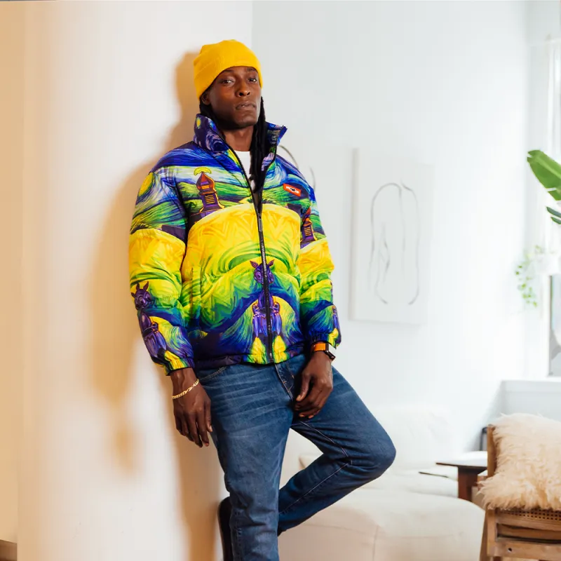 SPRAYGROUND Down Jacket Unisex Multicolor-4