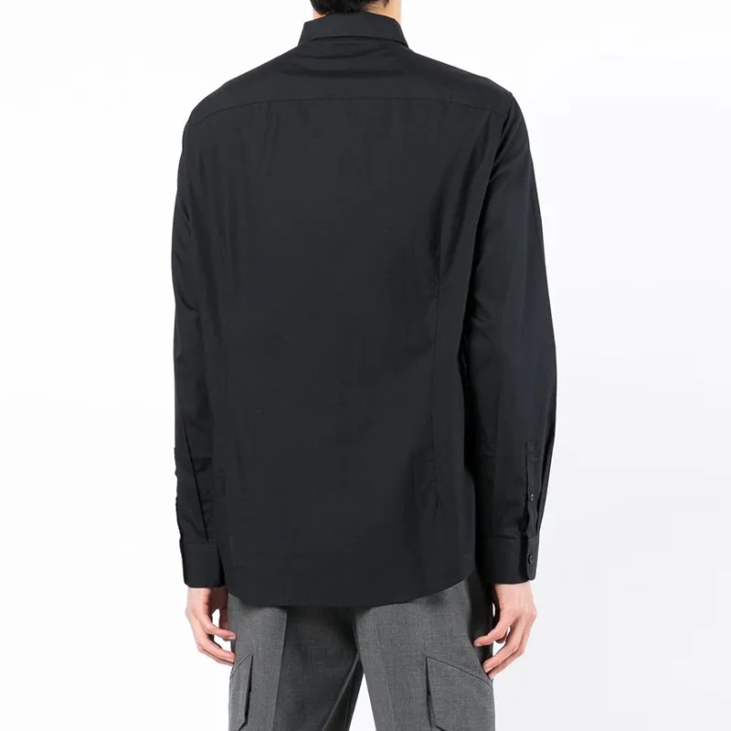 ARMANI EXCHANGE Shirts Men Black-4
