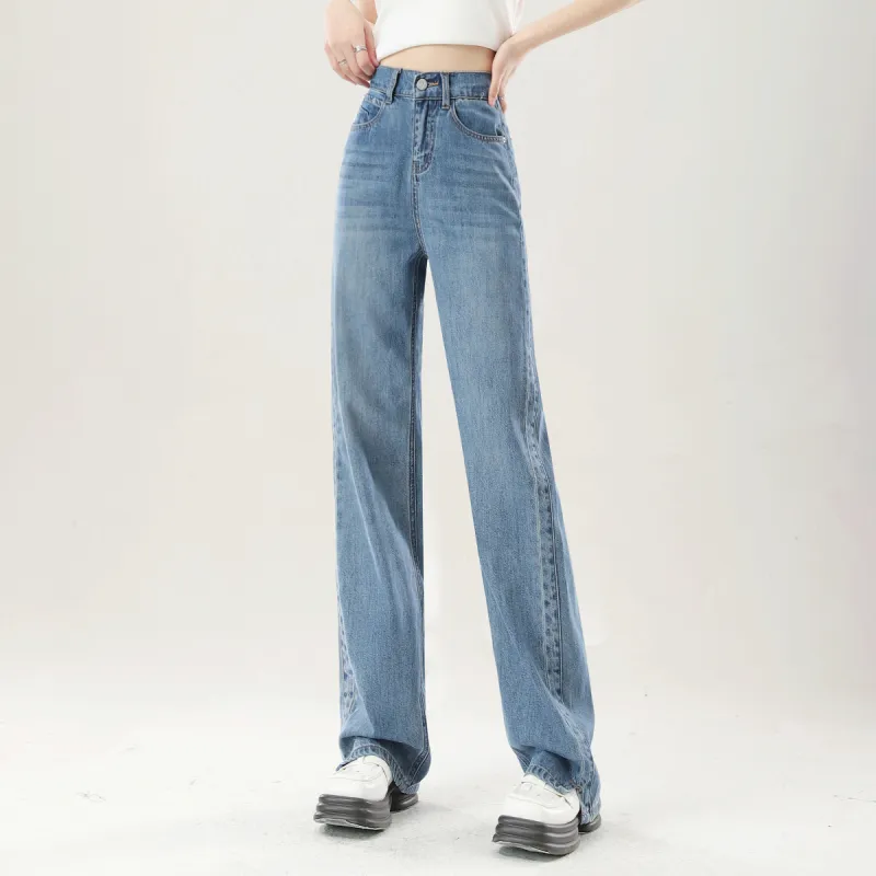 HIPPIEMISS Jeans Women's Vintage Light Blue-3