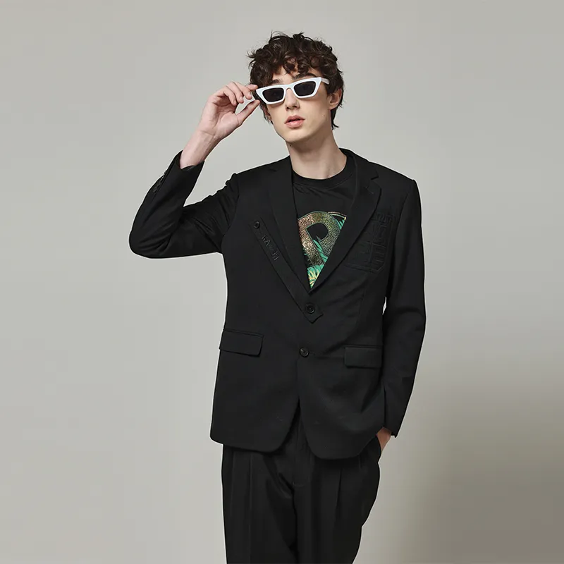 RARE Business Suits Men Black-3
