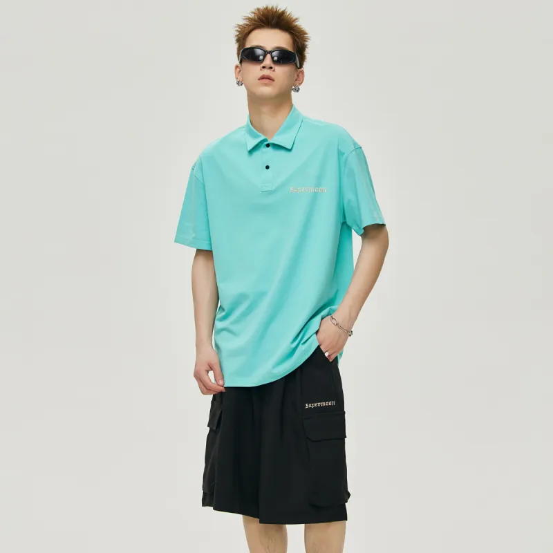 SUPERMOON Casual Shorts Unisex-3