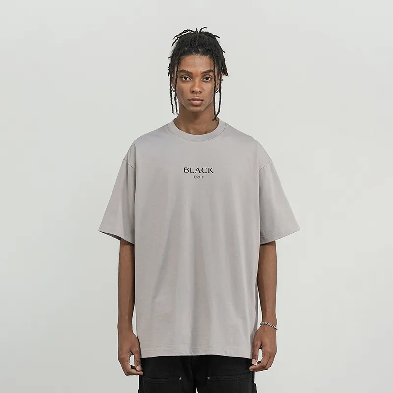 BLACK OF EXIT T Shirts Men-6