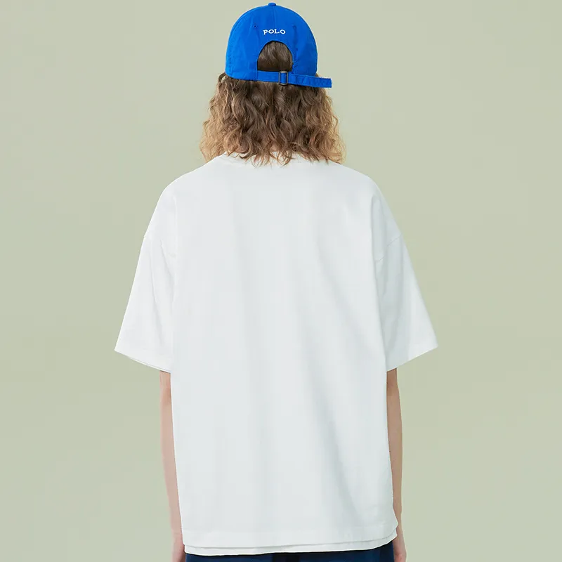 CONCORDEVENT Straight T-Shirt Unisex White-2