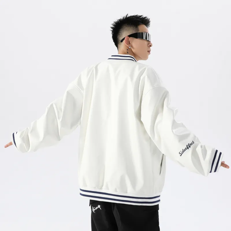 SIDEEFFECT Baseball Jacket Coat Unisex-11