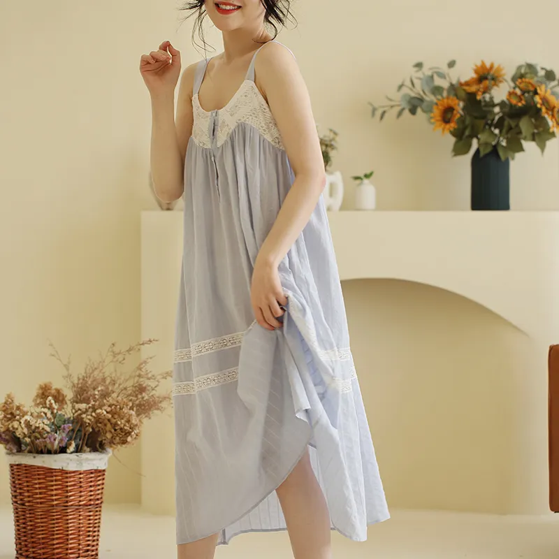 MCZI Cotton Summer Women's 1 Pack Home Dresses-7