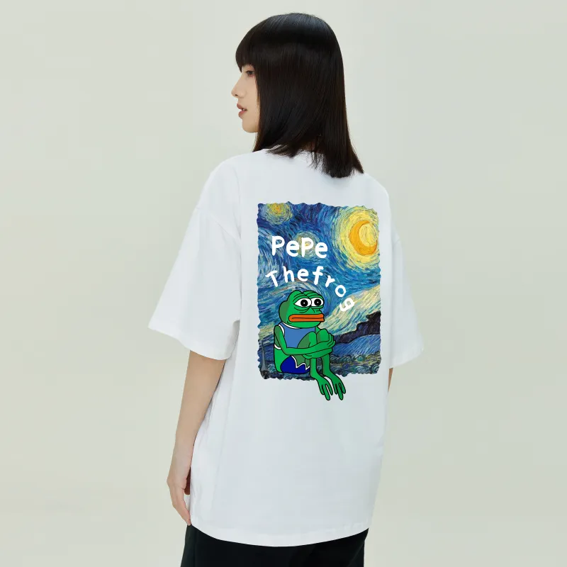 Pepe The Frog T Shirts Unisex-7