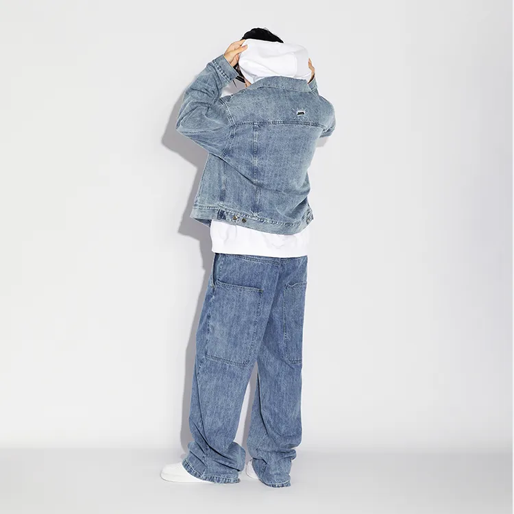 IEW.H Denim Jacket Men's Denim Blue-2