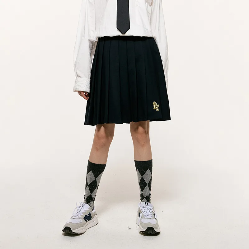 RAVENOUS Casual Short Skirts Unisex Navy Blue-2
