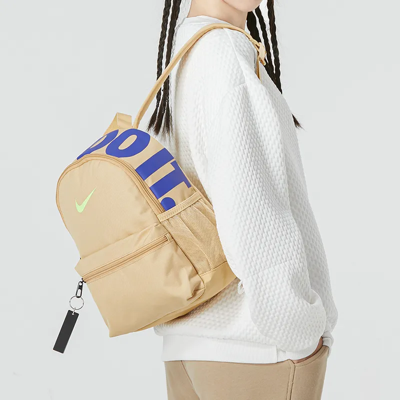 Nike Fabric Backpack Backpack Casual Backpack Regular Unisex Sesame Brown-1