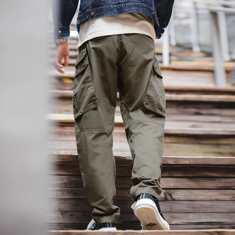MADEN Cargo Pants Spring Summer Men's-2