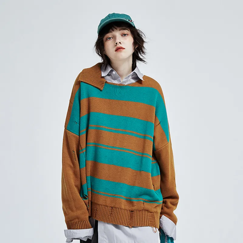 A SQUARE ROOT Knitwear Unisex Orange-3