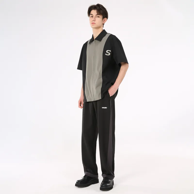 PASET Shirts Unisex Black Gray Color-3