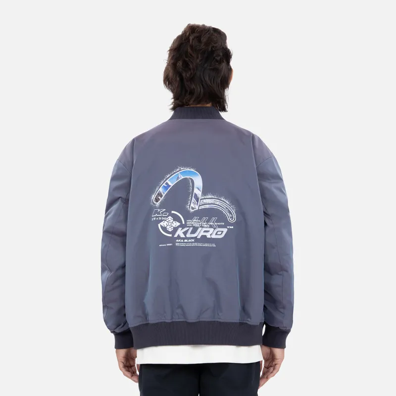 EVISU FW22 Jacket Men's Blue Fantasy Multicolor-2