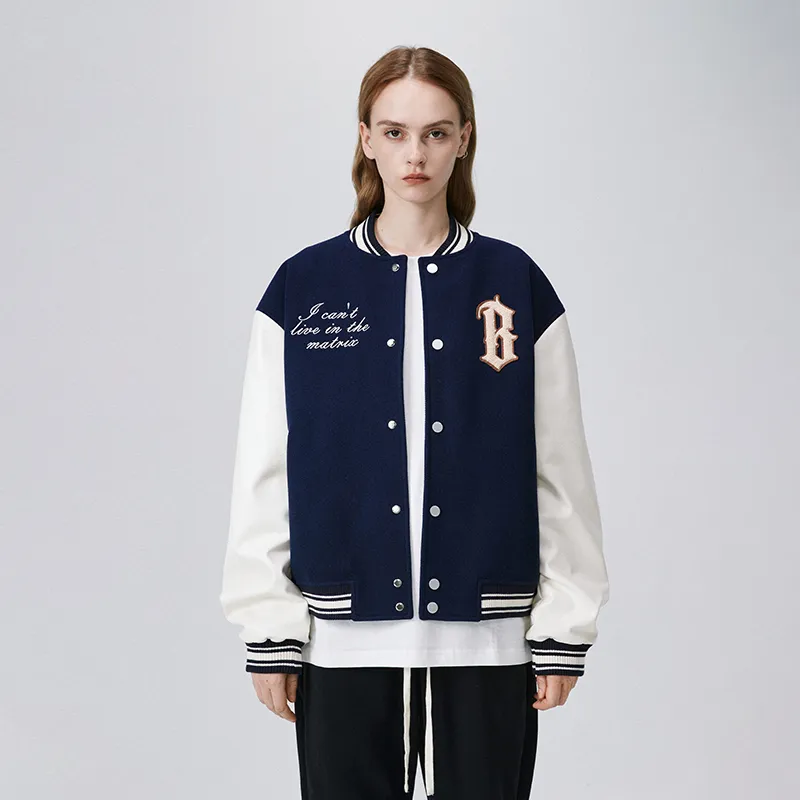 BONELESS Baseball Jacket Unisex-6