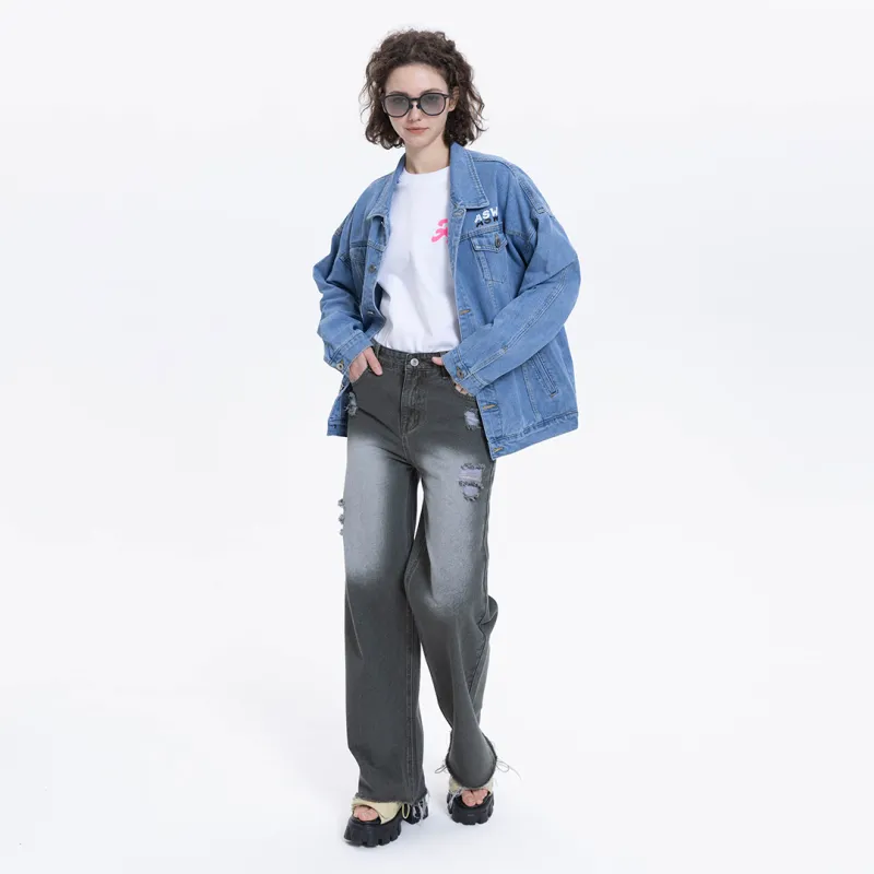 ASWZ Denim Jackets Unisex-10