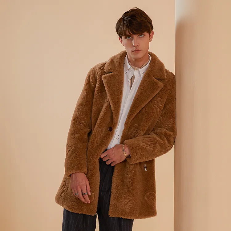 DAVID NAMAN Furs Men Camel-3