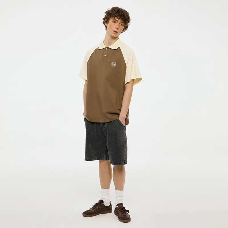 COUNTRY MOMENT Polo Shirts Men Beige & Brown-2