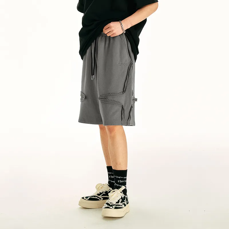 GRKC Casual Shorts Unisex Gray-5