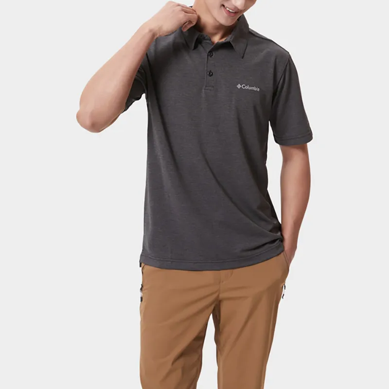 Columbia Polo Shirts Men Black-2