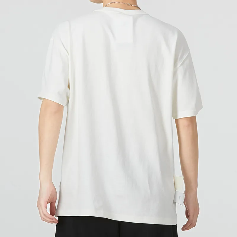 Nike T Shirts Men White-3