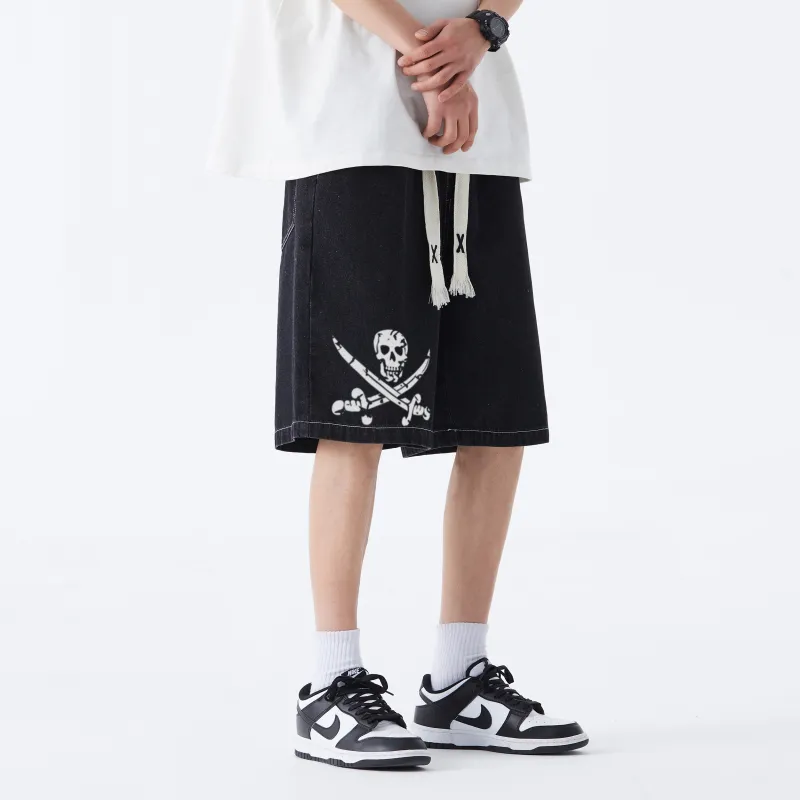 SEANBYSEAN Denim Shorts Unisex-3