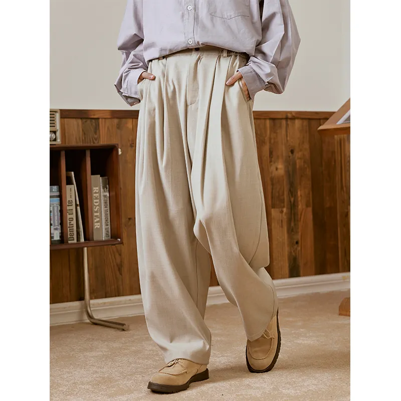 LR MADE Wide Leg Casual Pants Unisex-5
