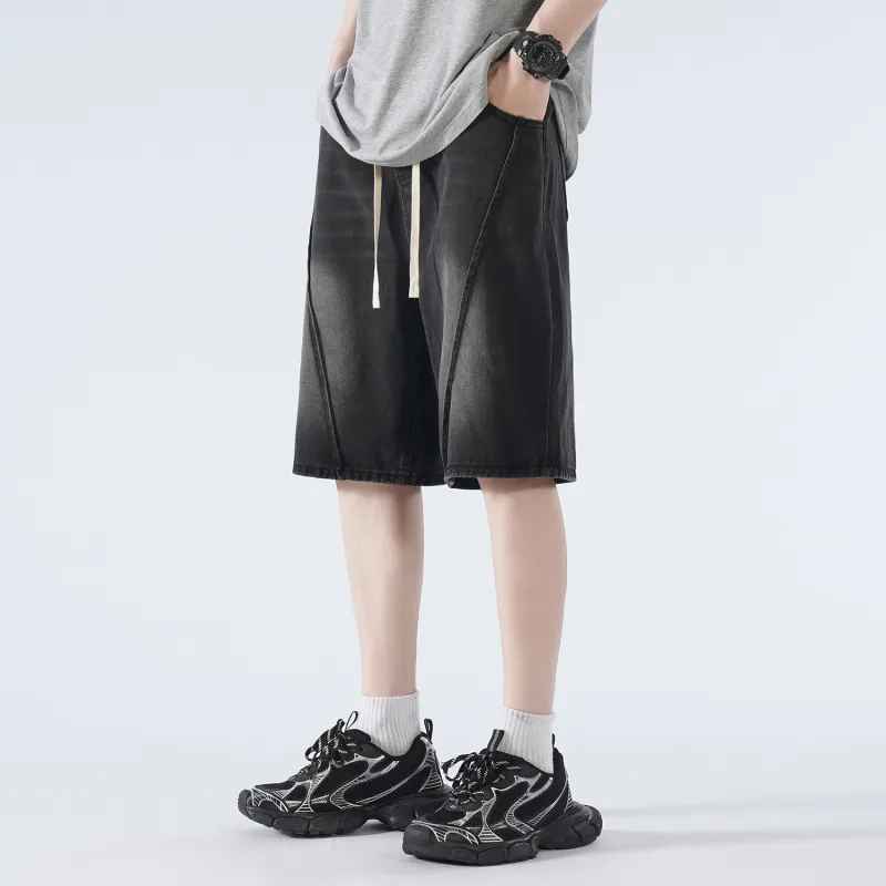 PAKA Denim Shorts Men-2