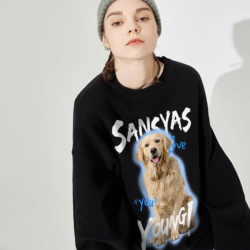 SANSYAS Sweaters Unisex-18