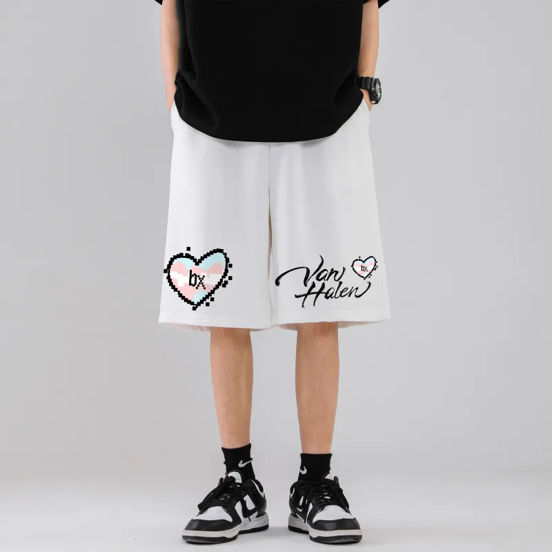 B.X Casual Shorts Unisex-5