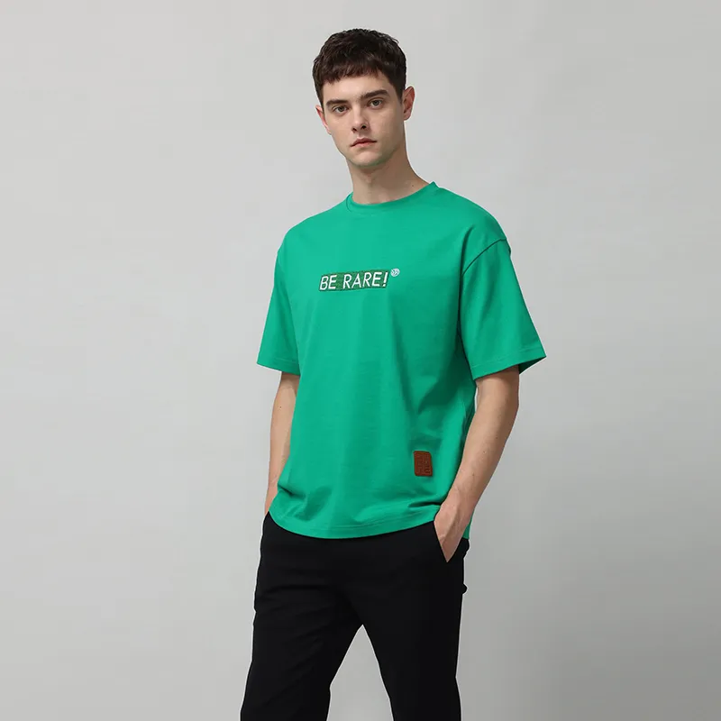RARE T Shirts Men Green-3